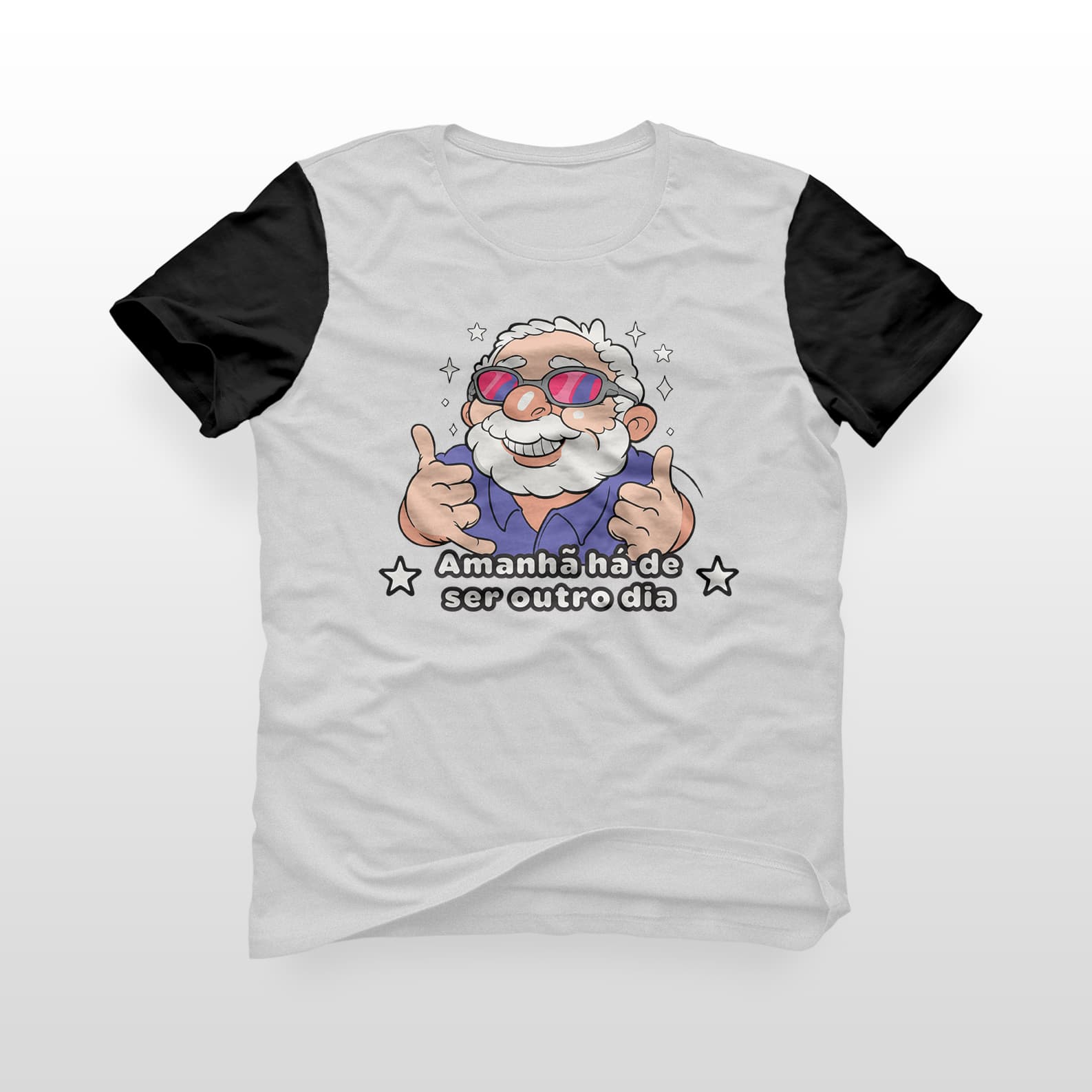 Camiseta Amanhã há de ser outro dia - Lula presidente